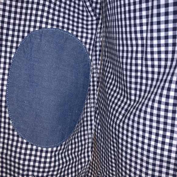 L.O.G.G Classic Checkered Button Up w/patch elbow - Picture 6 of 8